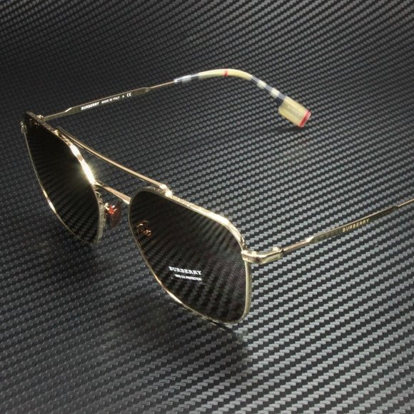 Burberry Golden Brown 56mm Sunglasses - Picture 1 of 5